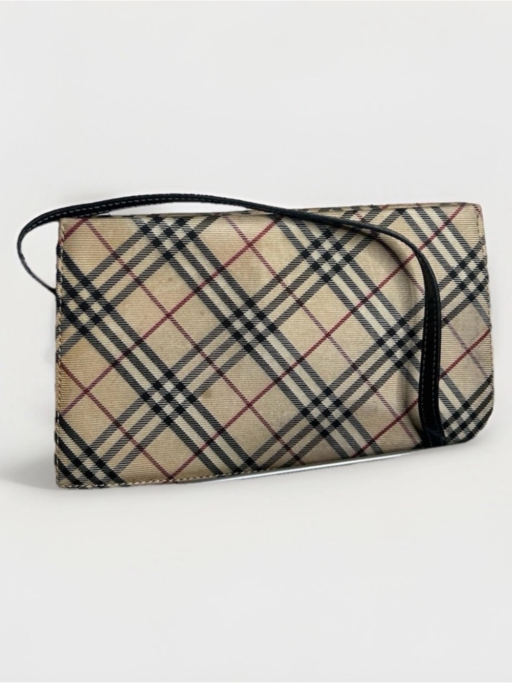 Burberry Classic Plaid Zip-Top Handbag - Beige Plaid